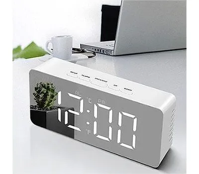 LED 미러 탁상시계