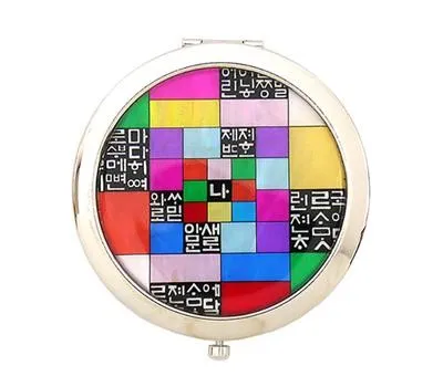 자개 원터치 손거울 A