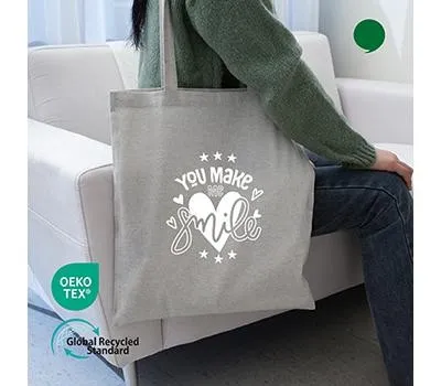 오코텍스리사이클_그레이 라이트에코백