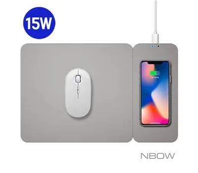 엔보우 WCPADM 15W 무선충전마우스패드 분리형