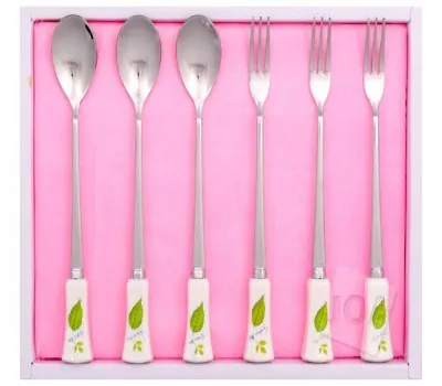 나뭇잎 전사 티스픈 6P