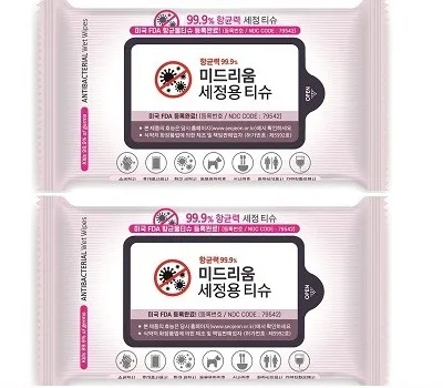 뉴 손세정물티슈 10매, 30매