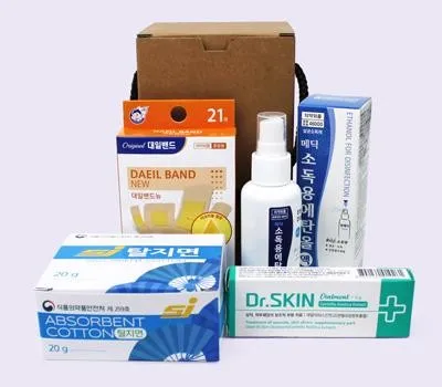 구급상자 대일밴드 탈지면 연고 4종세트