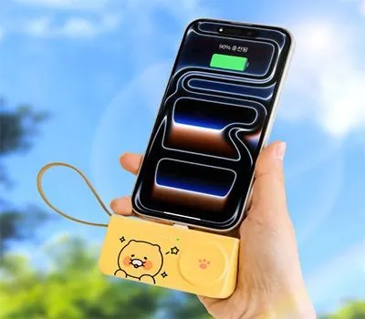 카카오프렌즈 춘식이 애플워치 도킹보조배터리