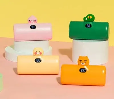 카카오프렌즈 빼꼼 도킹형20W 보조배터리 5000mAh