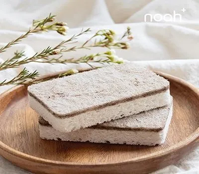 노아 100% 생분해 친환경 수세미 2개입