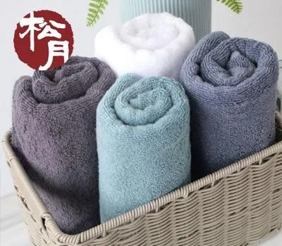 송월 항균타올 무지40 세면타월