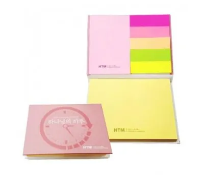 2단하드커버 점착메모지