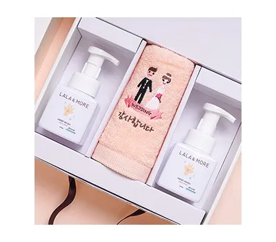 150g타올1개 핸드워시2개 화이트 3P