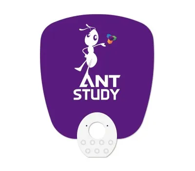 계란자루부채(원형자루) - 사각